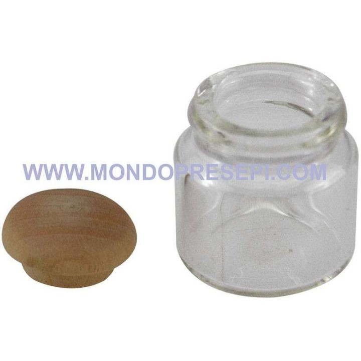 Jar with lid 2 cm