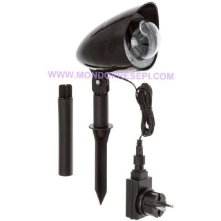 Projector Merry Christmas 1x1w white led outdoor