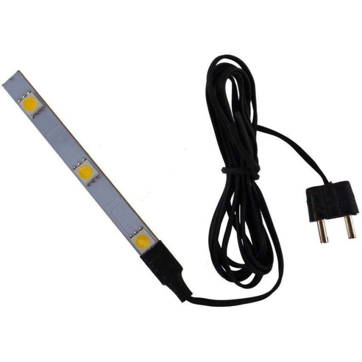 Tira de 3 LED 3-3,5V. disponible en los colores: