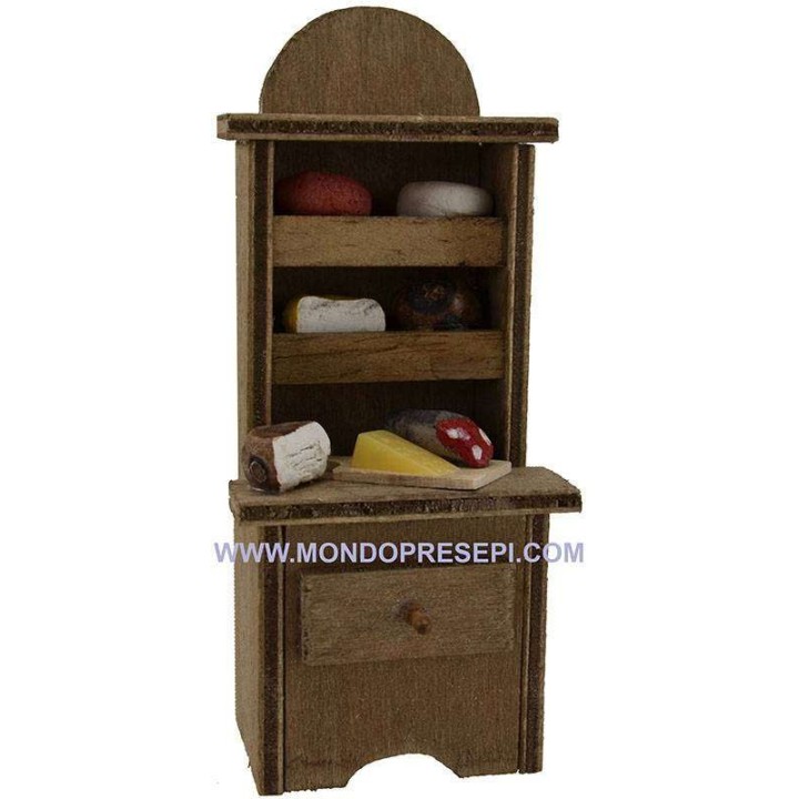 Credenza con cibo cm 5x4x13 h.