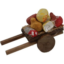 Salami and cheese cart cm 5,5x3x2 h.