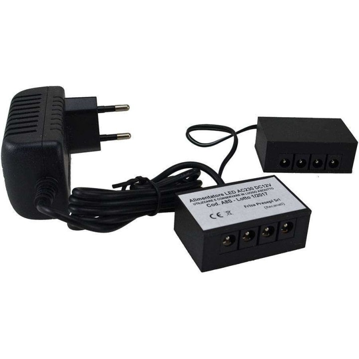 Alimentatore per strisce a led con spinotto DC 2,5 -A8S