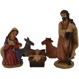 Natividad en resina belén 9 cm