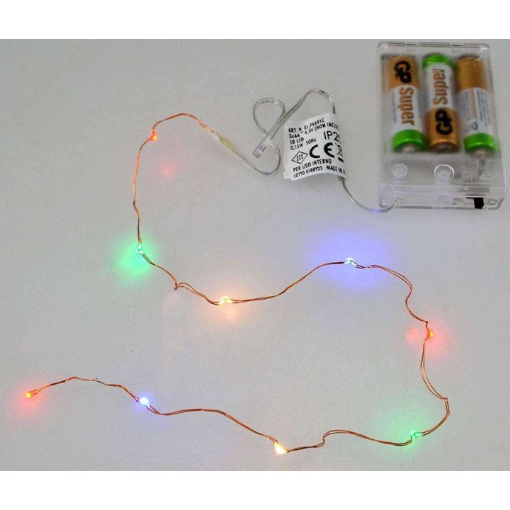 10 Micro led a pile Multicolor