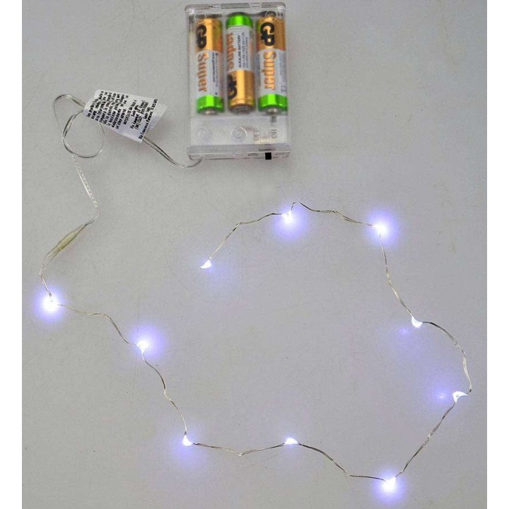 10 Micro Led a pile luce fredda