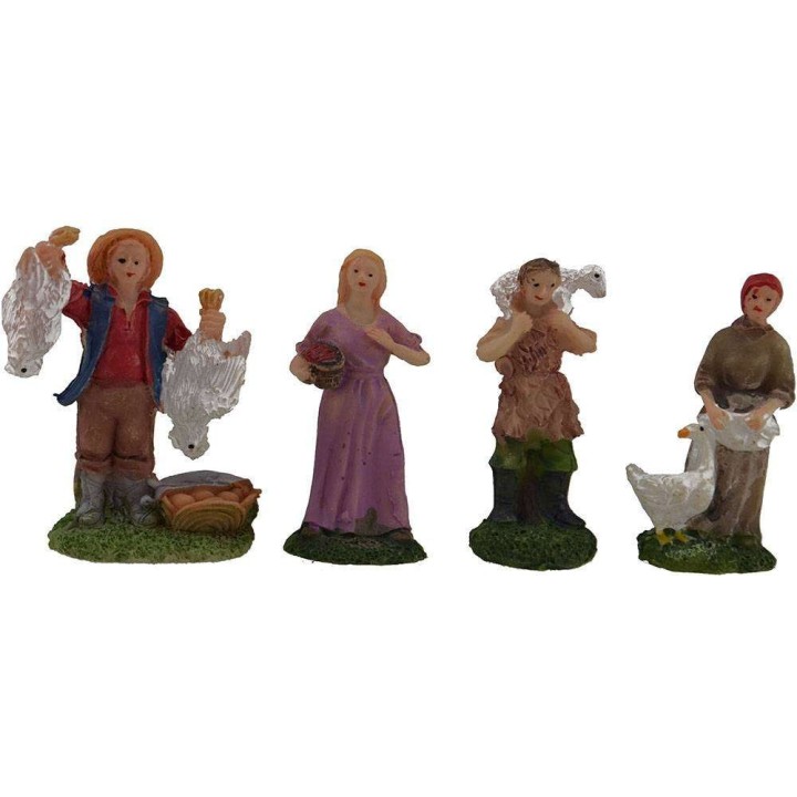 Cm 6 Set de 4 figuras