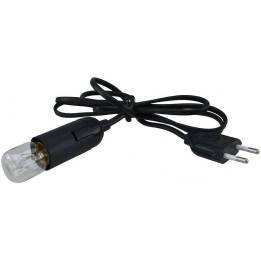 Lampada 15W E14 completa di portalampade cavo