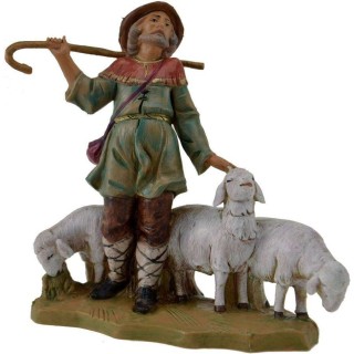 Pastor con rebaño 12 cm Fontanini