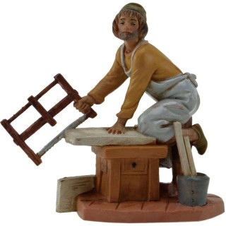 Falegname con segna 12 cm Fontanini