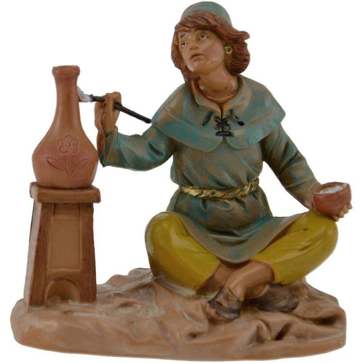 Pastore che pittura 12 cm Fontanini