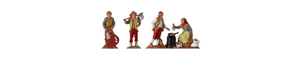 Statuine 6 cm Landi Moranduzzo per Presepi - Acquista su Mondo Presepi