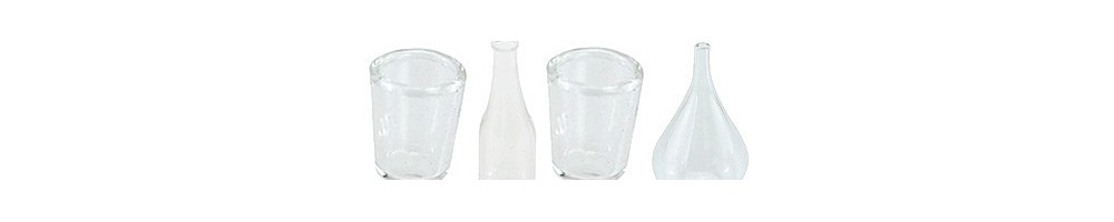 - Miniaturas en Vidrio (botellas, vasos...) -