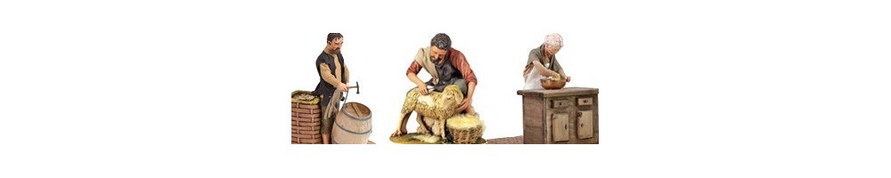Statue in Movimento da 30 cm per Presepi - Ampia Scelta | Mondo Presepi