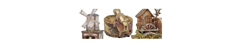Mulini in Movimento per Presepe | Realismo e Dettaglio | Mondo Presepi