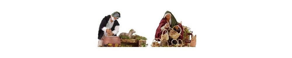 Statue Presepe cm 14-15 | Ampia Scelta di Personaggi per Presepe - Mondo Presepi