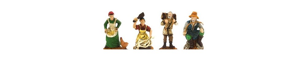 5 cm Oliver | Statue per presepe miniatura - Mondo Presepi