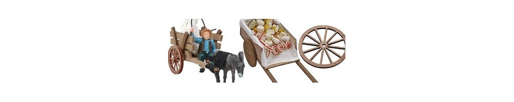 Carri e Ruote per Presepe - Accessori di Qualità | Mondopresepi