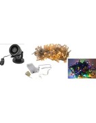 LUCES PARA DECORACIONES Y PROYECTORES