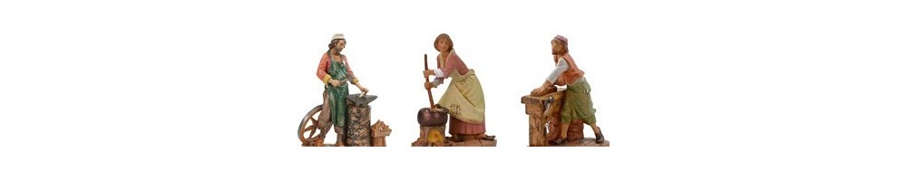 Statue Fontanini per Presepe | Ampia Scelta di Personaggi e Accessori