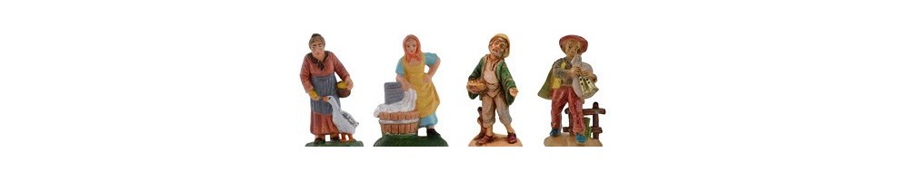 Statue Presepe 5-6 cm in PVC - Mondopresepi