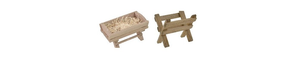 Culle e Mangiatoio per Presepe - Accessori per Natività | Mondo Presepi