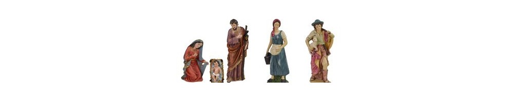 Statue Presepe 40-50 cm in Resina - Alta Qualità per Presepi Monumentali