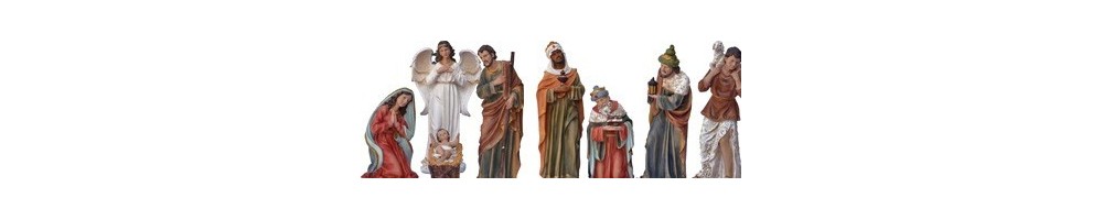 60 - 80 cm in resin - Nativity World
