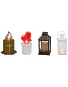 LUMINI VOTIVI, CANDELE E LANTERNE