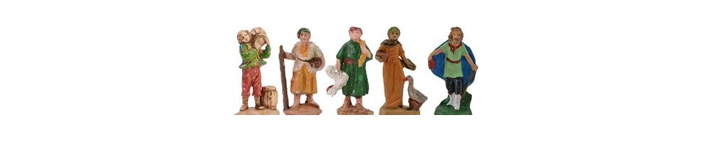 Statuine Presepe in PVC da 1,5-4 cm - Mondo Presepi