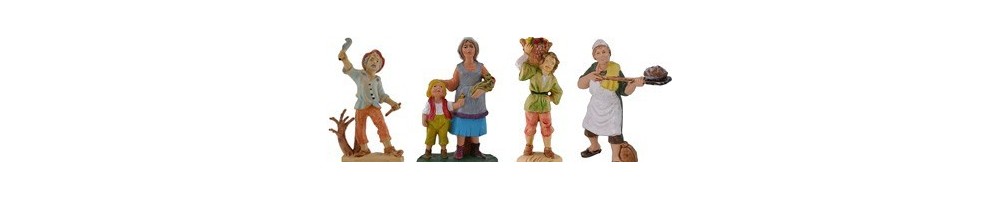 Statue presepe in PVC da 10 cm - Ampia selezione | Mondo Presepi