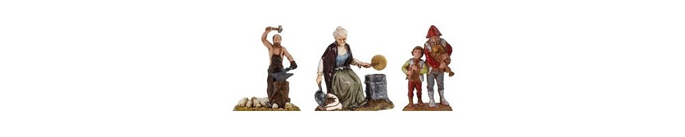 Statue Presepe Landi Moranduzzo - Dettagli e Qualità Artigianale | Mondo Presepi