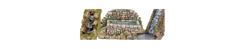 Fuentes - Cascadas - Mundo Pesebres