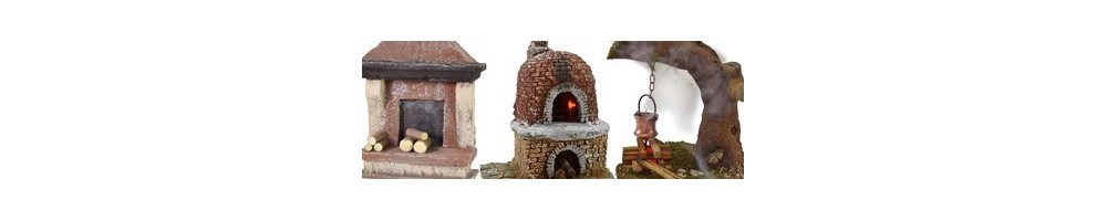 Fuochi e Forni con Effetto Fumo per Presepi | Mondo Presepi